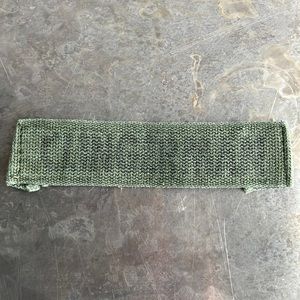 CLINGERMAN Vintage ‘Army Green’ Military Name Tape Patch